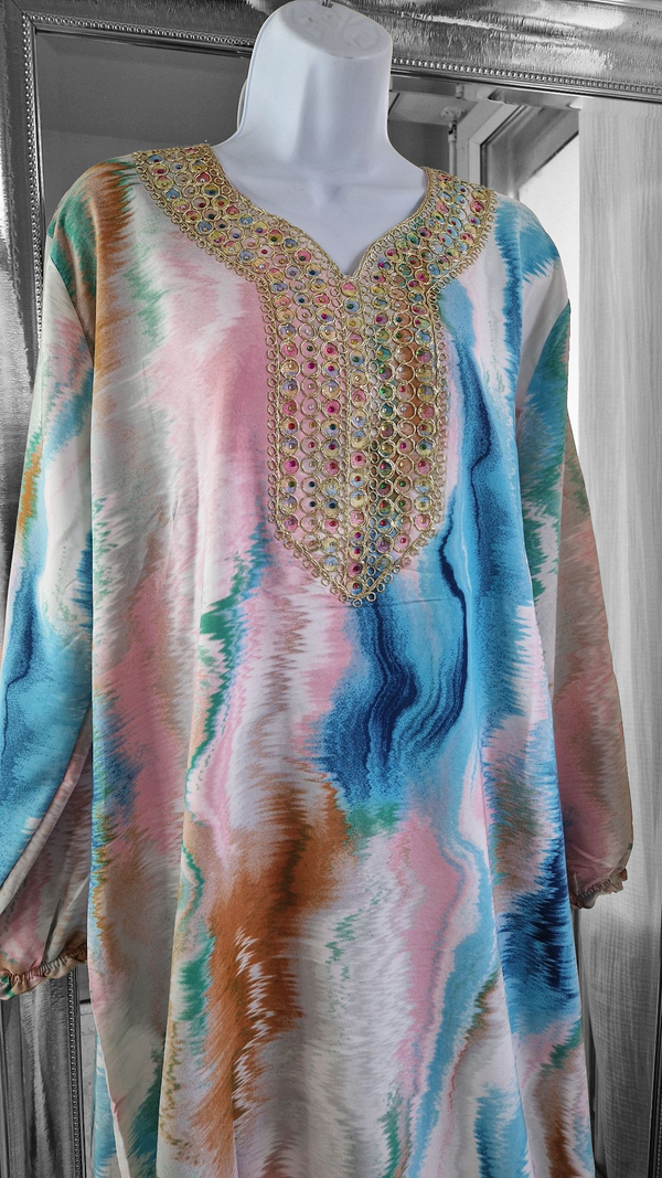 Robe d'interieur longue