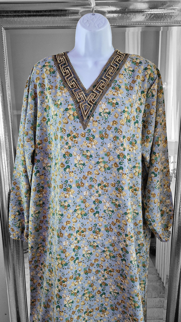 Robe d'interieur longue