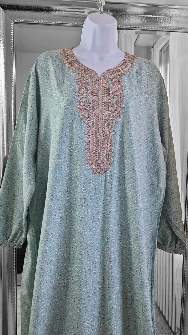 Robe d'interieur longue